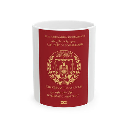 Somaliland Diplomatic Passport - White Coffee Mug