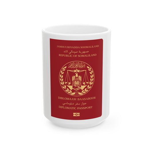 Somaliland Diplomatic Passport - White Coffee Mug