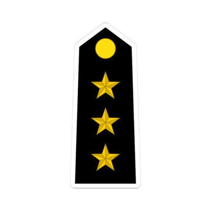 Somaliland Navy OF 2 (Mali) (Military Rank) STICKER Vinyl Kiss-Cut Decal 3 Inch White - The Sticker Space