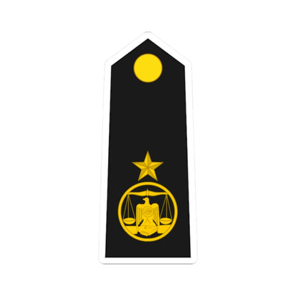 Somaliland Navy OF 4 (Mali) (Military Rank) STICKER Vinyl Kiss-Cut Decal 2 Inch White - The Sticker Space