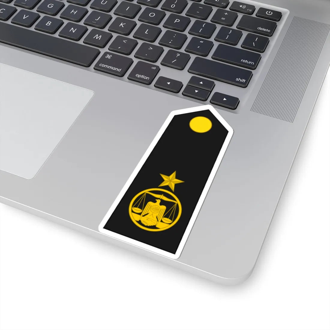 Somaliland Navy OF 4 (Mali) (Military Rank) STICKER Vinyl Kiss-Cut Decal - The Sticker Space