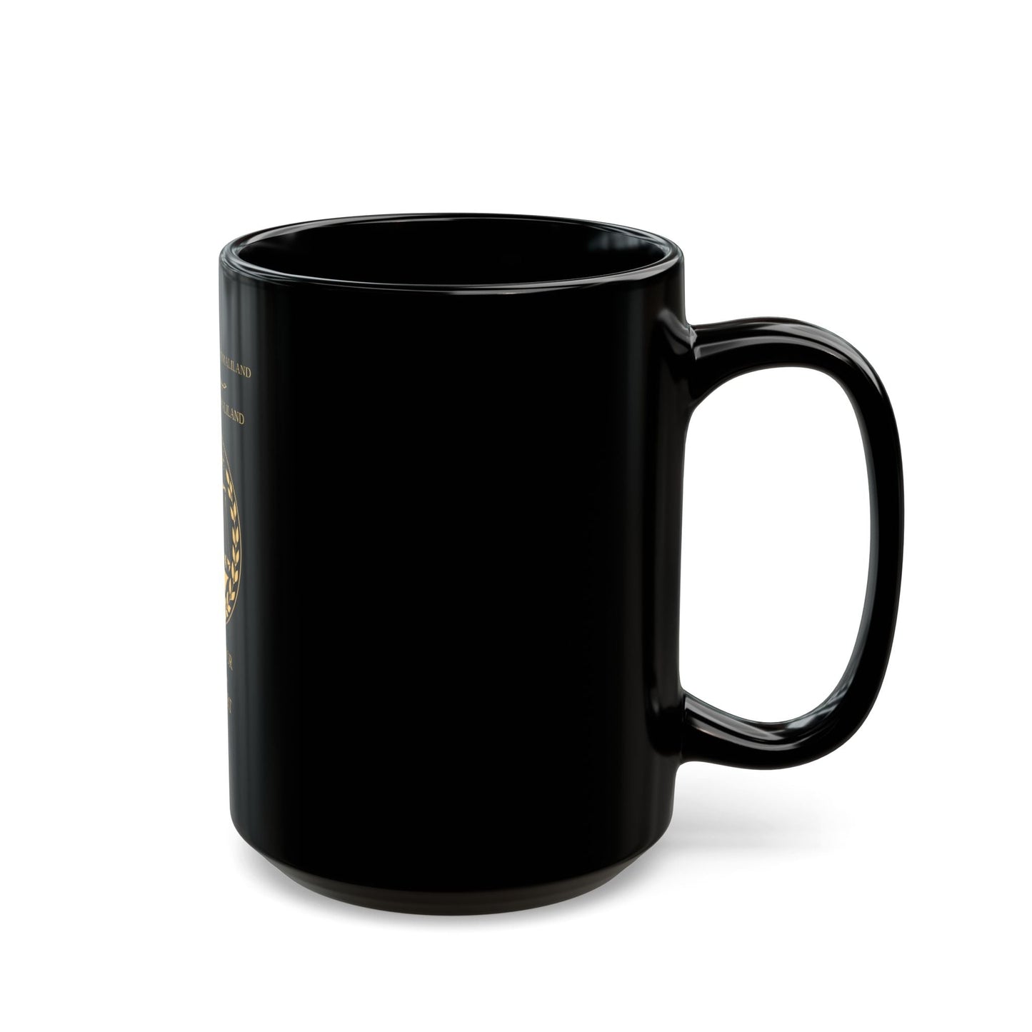 Somaliland Passport - Black Coffee Mug