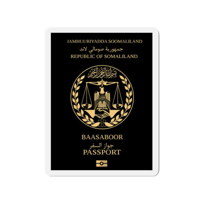 Somaliland Passport - Die-Cut Magnet-2" x 2"-The Sticker Space