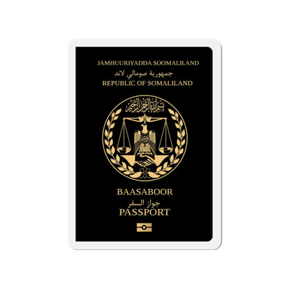 Somaliland Passport - Die-Cut Magnet-3" x 3"-The Sticker Space