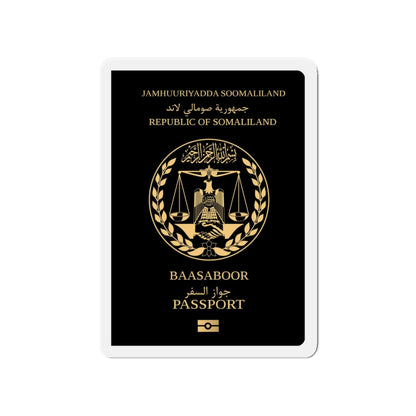 Somaliland Passport - Die-Cut Magnet-4" x 4"-The Sticker Space