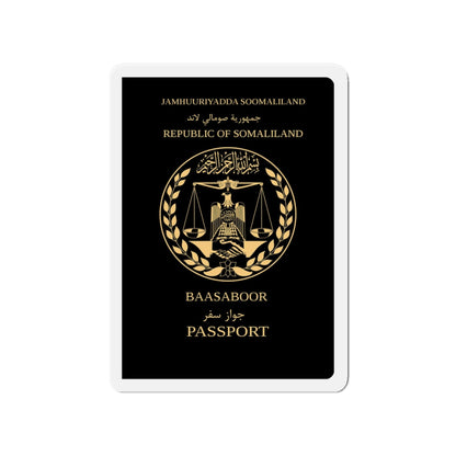 Somaliland Passport (Non Biometric) - Die-Cut Magnet-4" x 4"-The Sticker Space