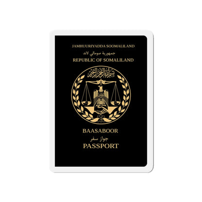 Somaliland Passport (Non Biometric) - Die-Cut Magnet-5" x 5"-The Sticker Space