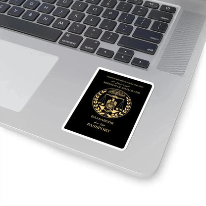 Somaliland Passport (Non Biometric) - STICKER Vinyl Kiss-Cut Decal - The Sticker Space