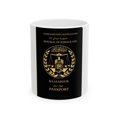 Somaliland Passport (Non Biometric) - White Coffee Mug