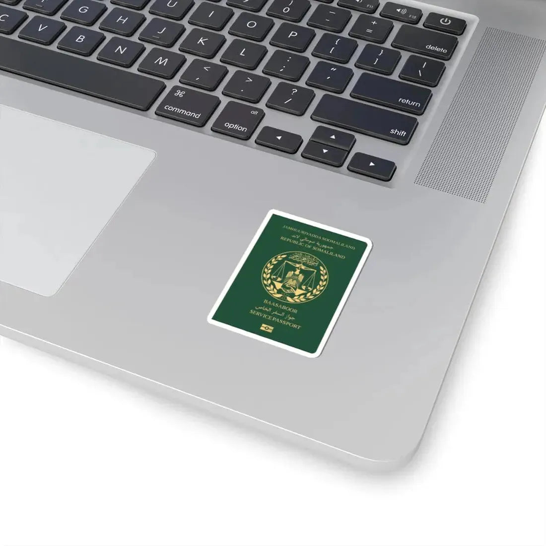 Somaliland Service Passport - STICKER Vinyl Kiss-Cut Decal - The Sticker Space