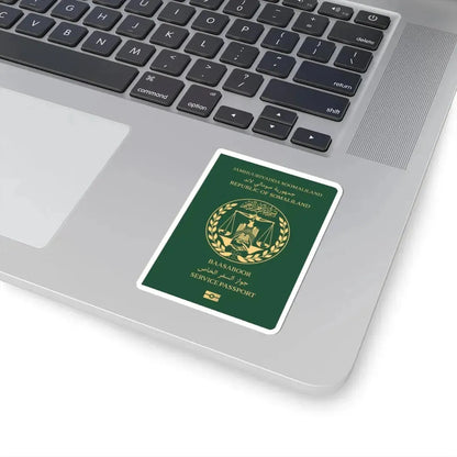 Somaliland Service Passport - STICKER Vinyl Kiss-Cut Decal - The Sticker Space