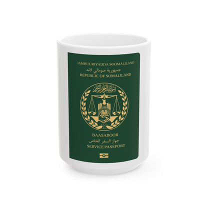 Somaliland Service Passport - White Coffee Mug