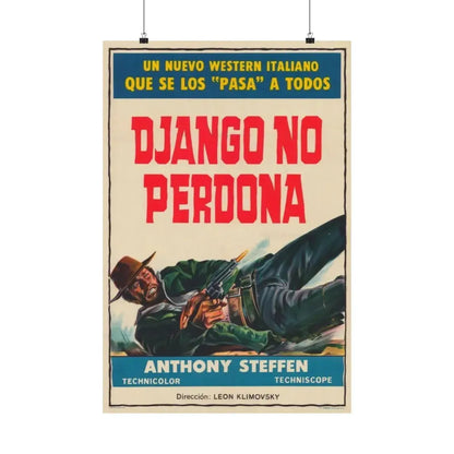 SOME DOLLARS FOR DJANGO 1966 - Paper Movie Poster 20″ x 30″ Matte - The Sticker Space