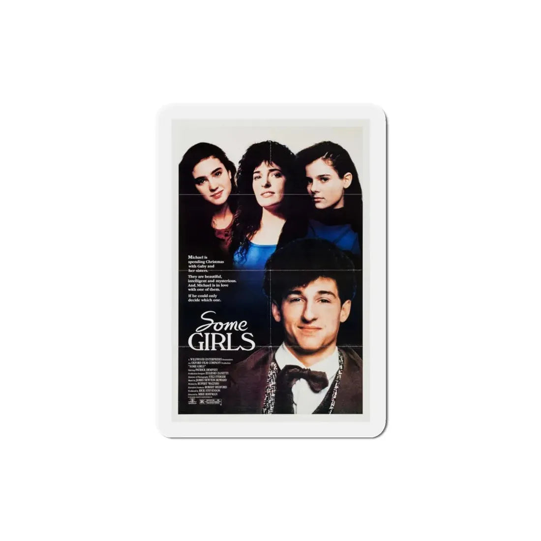 Some Girls 1988 Movie Poster Refrigerator Magnet 3 Inch - The Sticker Space