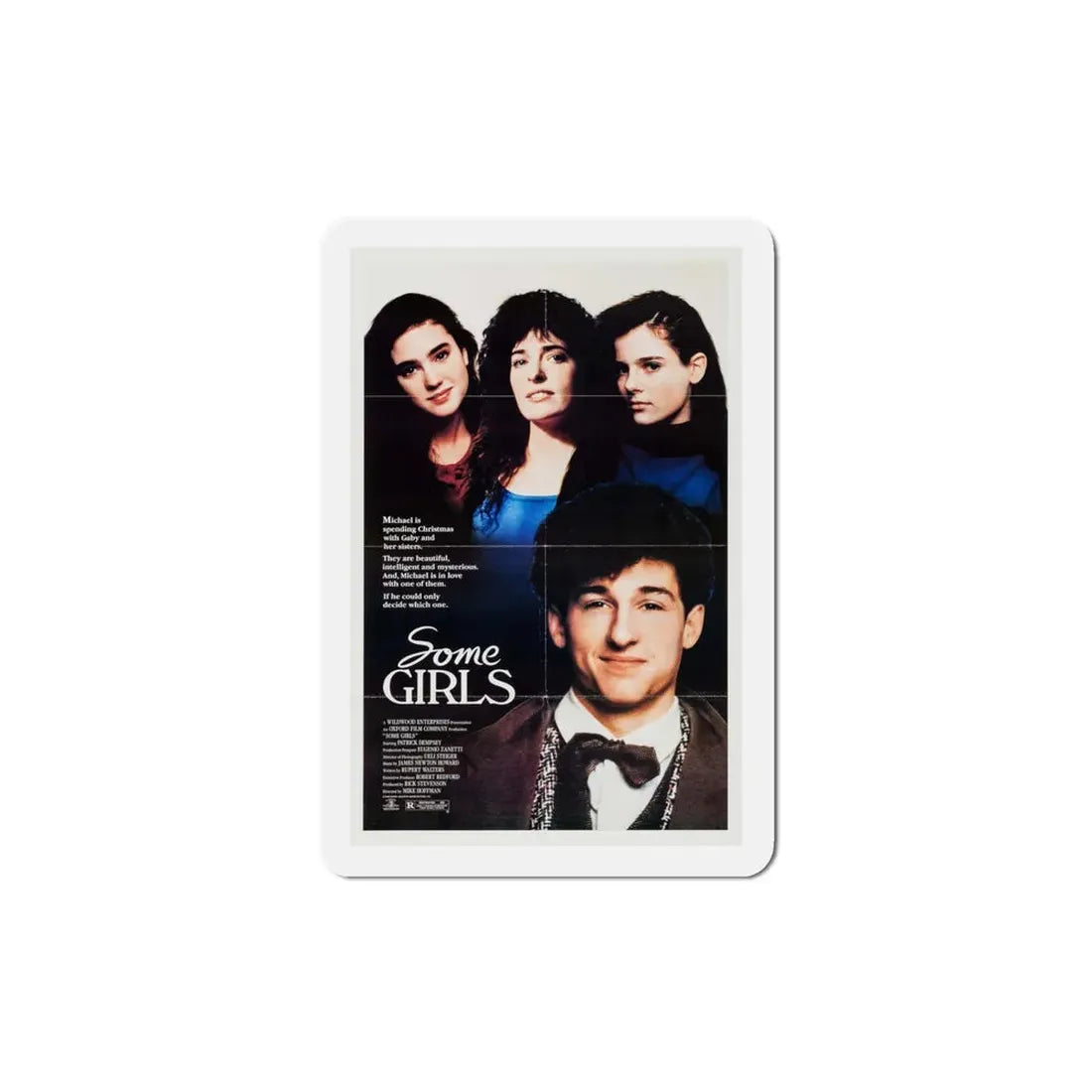 Some Girls 1988 Movie Poster Refrigerator Magnet 4 Inch - The Sticker Space