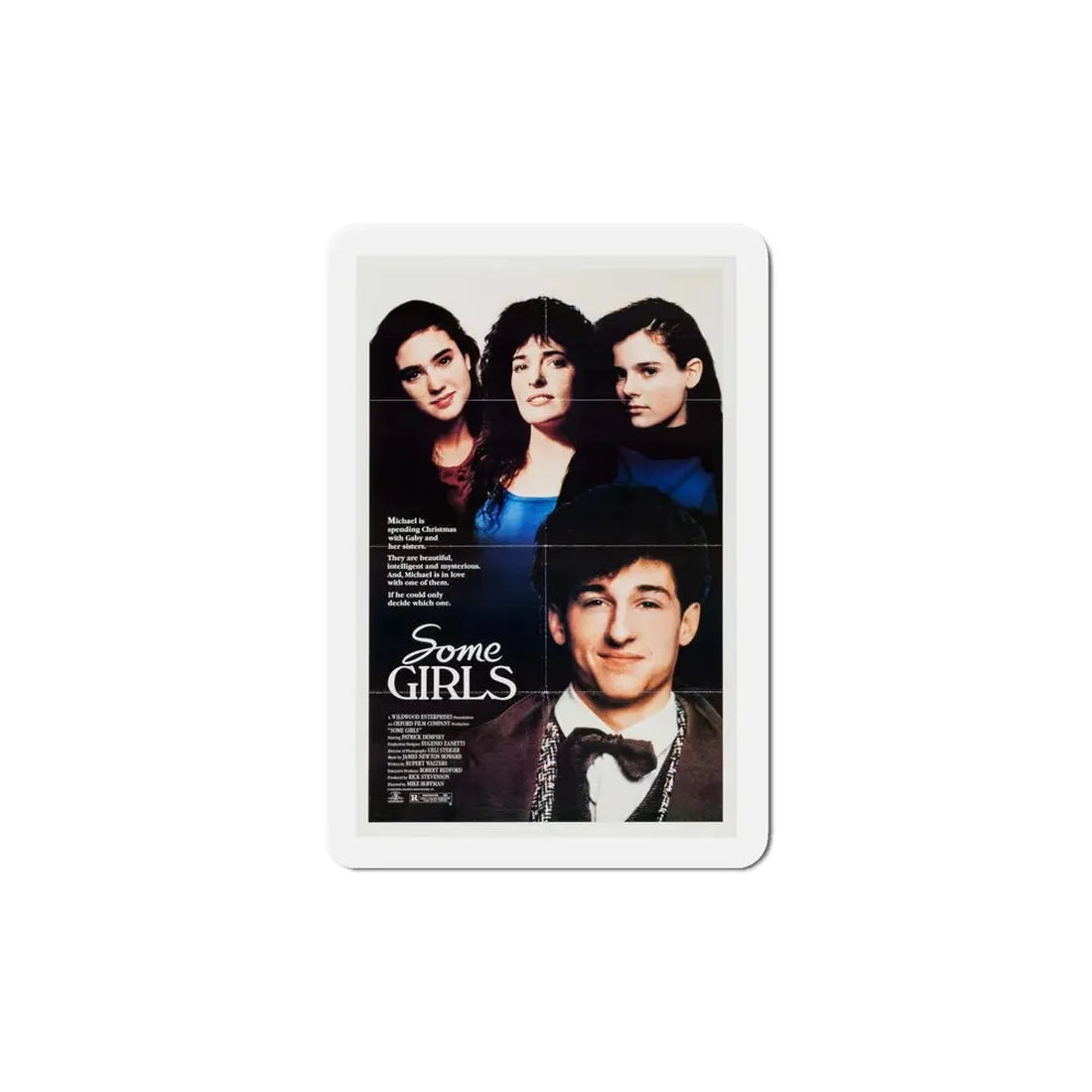 Some Girls 1988 Movie Poster Refrigerator Magnet 6 Inch - The Sticker Space
