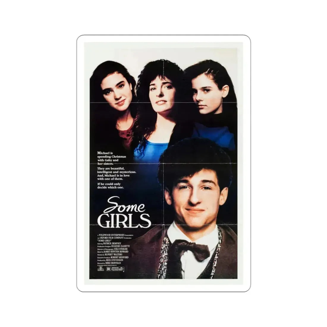 Some Girls 1988 Movie Poster STICKER Vinyl Die-Cut Decal 3 Inch - The Sticker Space