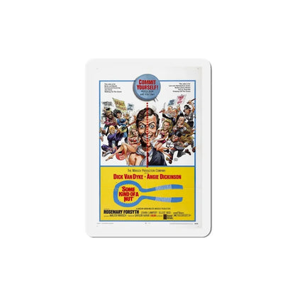 Some Kind of a Nut 1969 Movie Poster Refrigerator Magnet 4 Inch - The Sticker Space