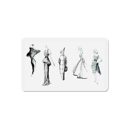 Some Women, 1956 (Magazine Illustration) Refrigerator Magnet 5 Inch Die-Cut - The Sticker Space