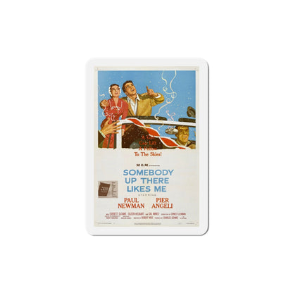 Somebody Up There Likes Me 1956 Movie Poster Die-Cut Magnet-5 Inch-The Sticker Space