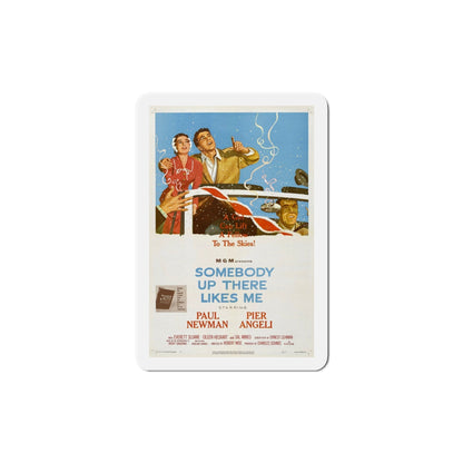 Somebody Up There Likes Me 1956 Movie Poster Die-Cut Magnet-6 Inch-The Sticker Space