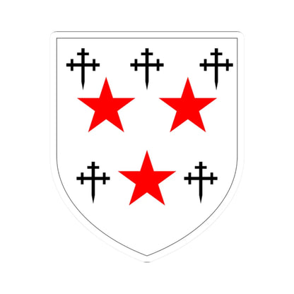 Somerville College Oxford arms (England) (Coat of Arms) STICKER Vinyl Kiss-Cut Decal 2 Inch White - The Sticker Space