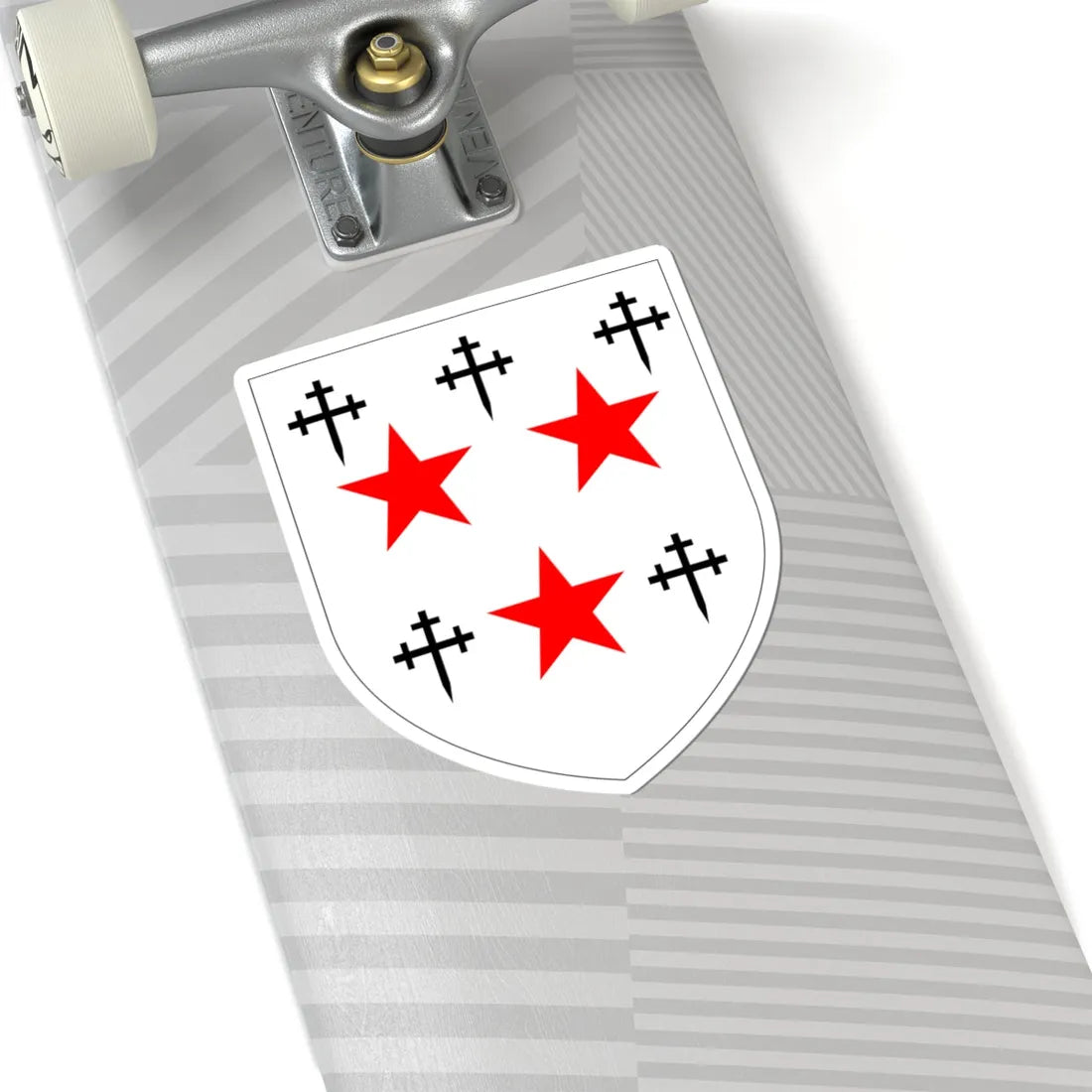 Somerville College Oxford arms (England) (Coat of Arms) STICKER Vinyl Kiss-Cut Decal - The Sticker Space