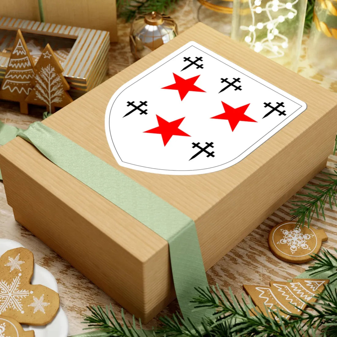 Somerville College Oxford arms (England) (Coat of Arms) STICKER Vinyl Kiss-Cut Decal - The Sticker Space