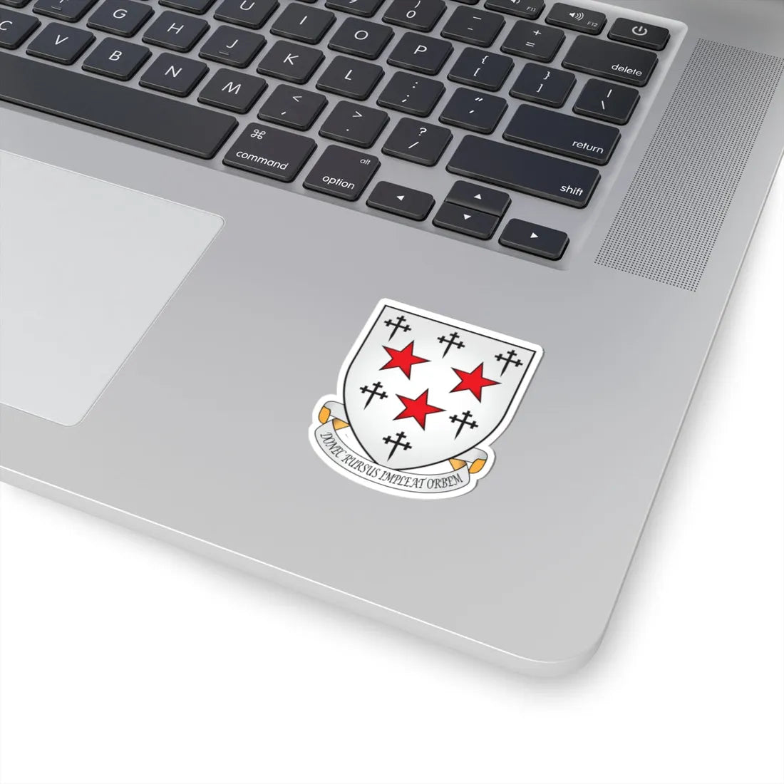 Somerville College Oxford Coat Of Arms Motto (England) (Coat of Arms) STICKER Vinyl Kiss-Cut Decal - The Sticker Space