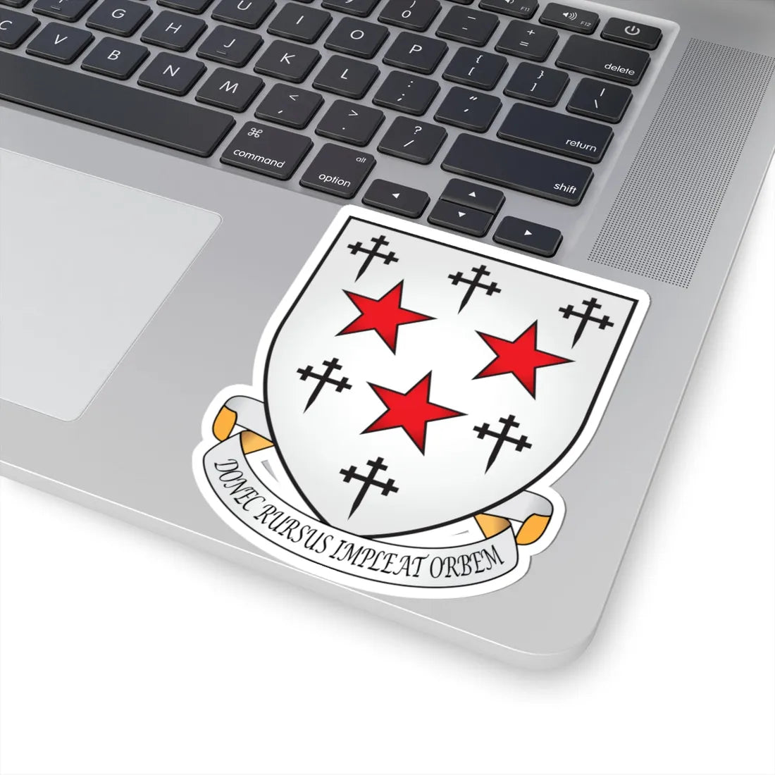Somerville College Oxford Coat Of Arms Motto (England) (Coat of Arms) STICKER Vinyl Kiss-Cut Decal - The Sticker Space