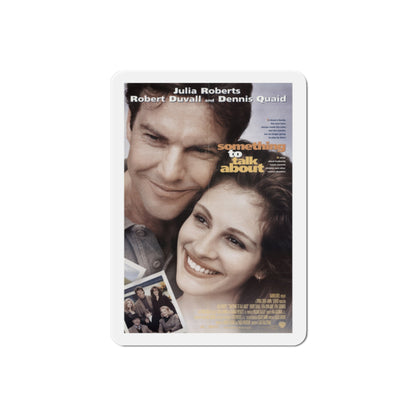 Something To Talk About 1995 Movie Poster Die-Cut Magnet-2" x 2"-The Sticker Space