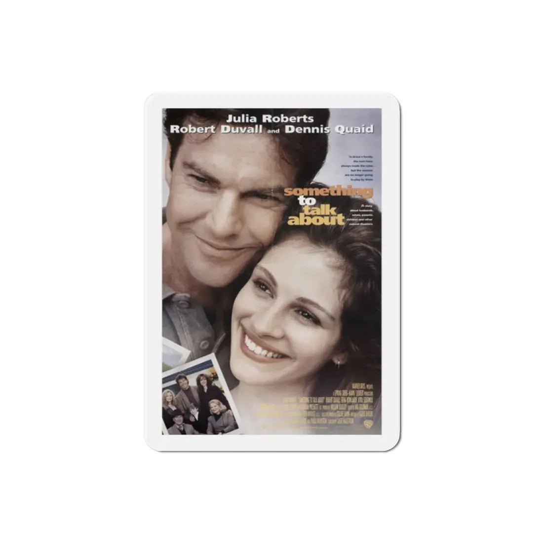 Something To Talk About 1995 Movie Poster Refrigerator Magnet 2 Inch - The Sticker Space