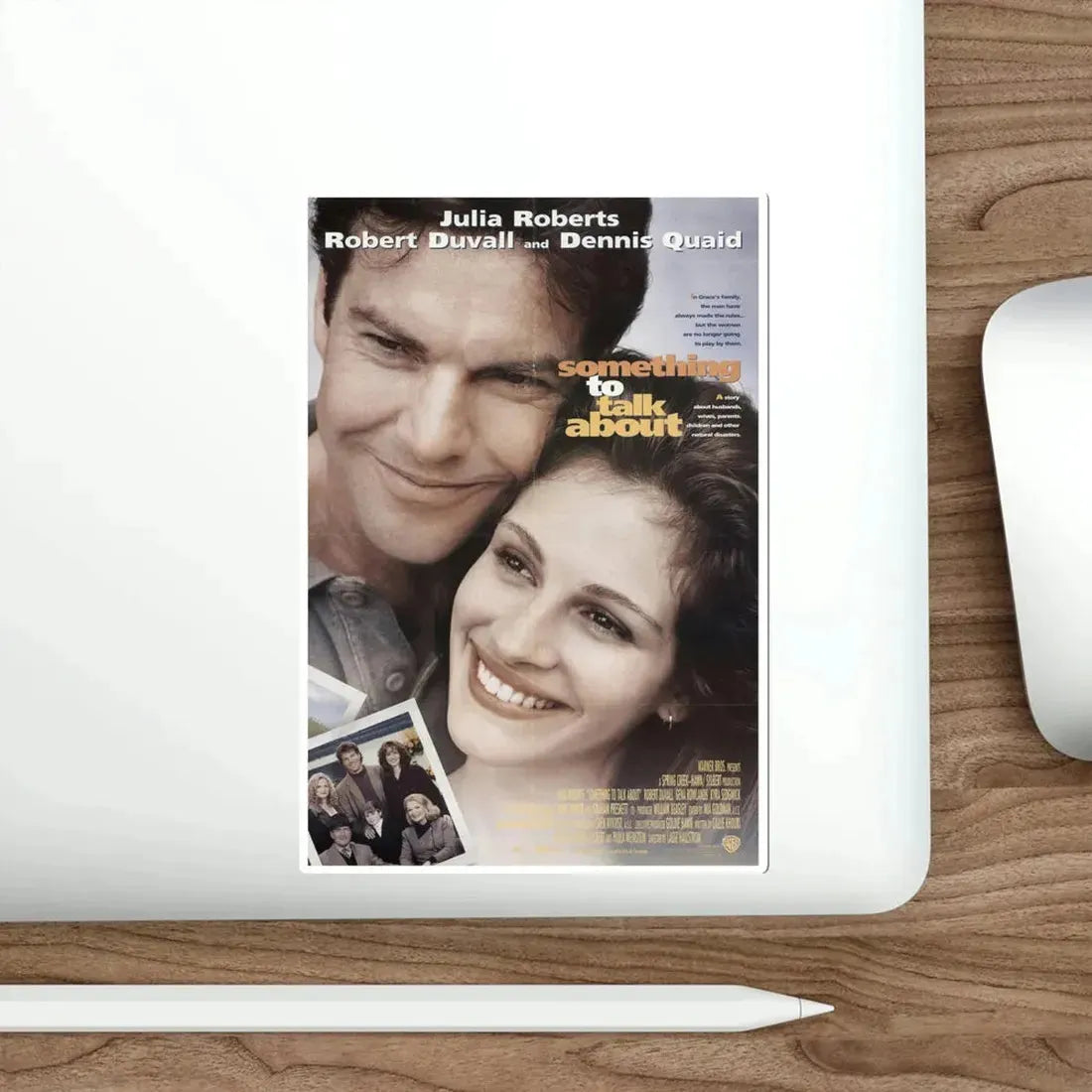 Something To Talk About 1995 Movie Poster STICKER Vinyl Die-Cut Decal - The Sticker Space