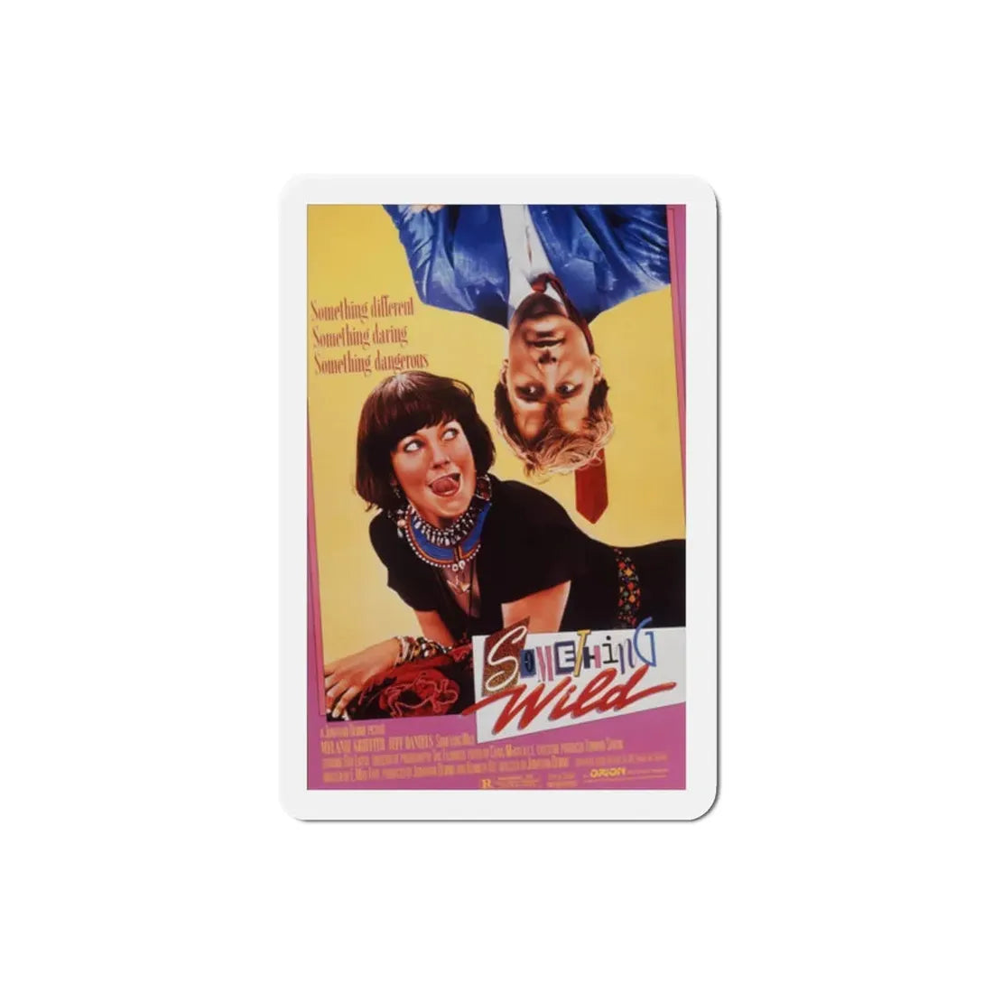 Something Wild 1986 Movie Poster Refrigerator Magnet 2 Inch - The Sticker Space