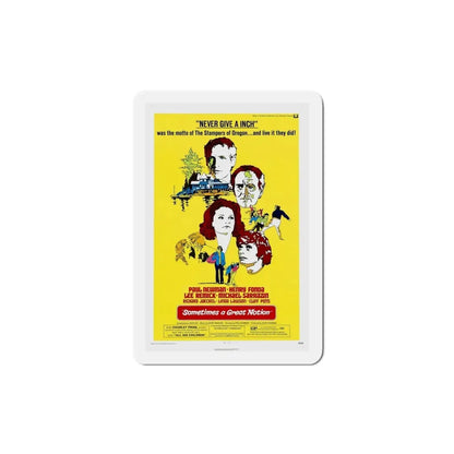 Sometimes a Great Notion 1971 Movie Poster Refrigerator Magnet 4 Inch - The Sticker Space