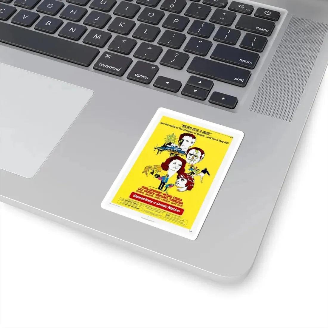 Sometimes a Great Notion 1971 Movie Poster - STICKER Vinyl Kiss-Cut Decal - The Sticker Space