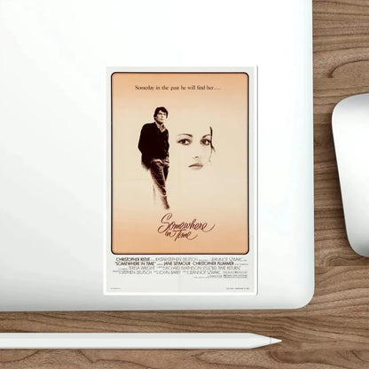 Somewhere in Time 1980 Movie Poster STICKER Vinyl Die-Cut Decal - The Sticker Space