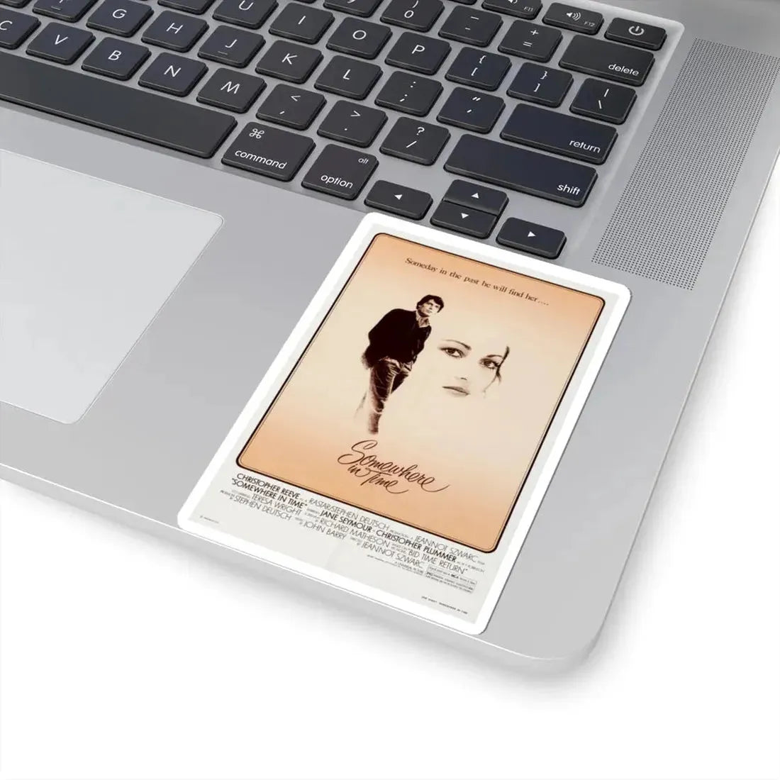 Somewhere in Time 1980 Movie Poster - STICKER Vinyl Kiss-Cut Decal - The Sticker Space