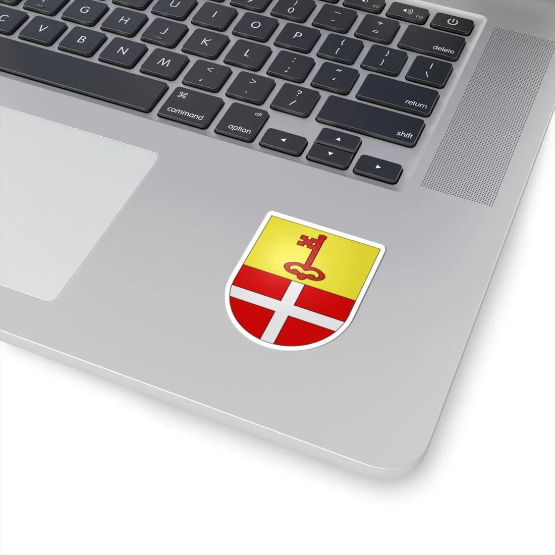 Sommentier-coat of arms (Switzerland) (Coat of Arms) STICKER Vinyl Kiss-Cut Decal - The Sticker Space