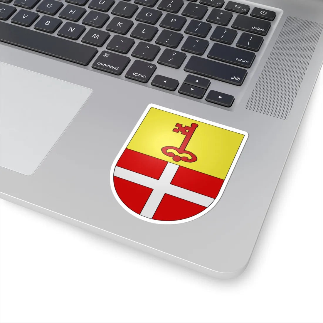 Sommentier-coat of arms (Switzerland) (Coat of Arms) STICKER Vinyl Kiss-Cut Decal - The Sticker Space