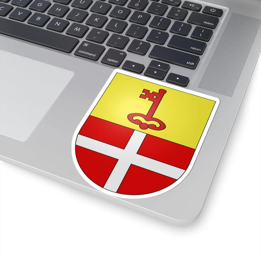 Sommentier-coat of arms (Switzerland) (Coat of Arms) STICKER Vinyl Kiss-Cut Decal - The Sticker Space
