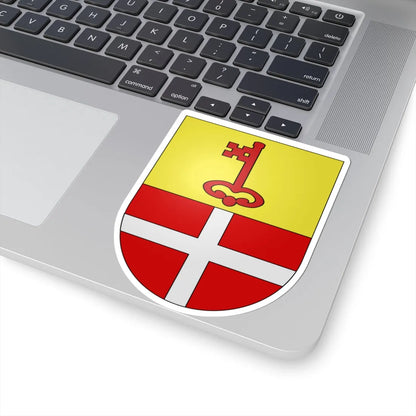 Sommentier-coat of arms (Switzerland) (Coat of Arms) STICKER Vinyl Kiss-Cut Decal - The Sticker Space