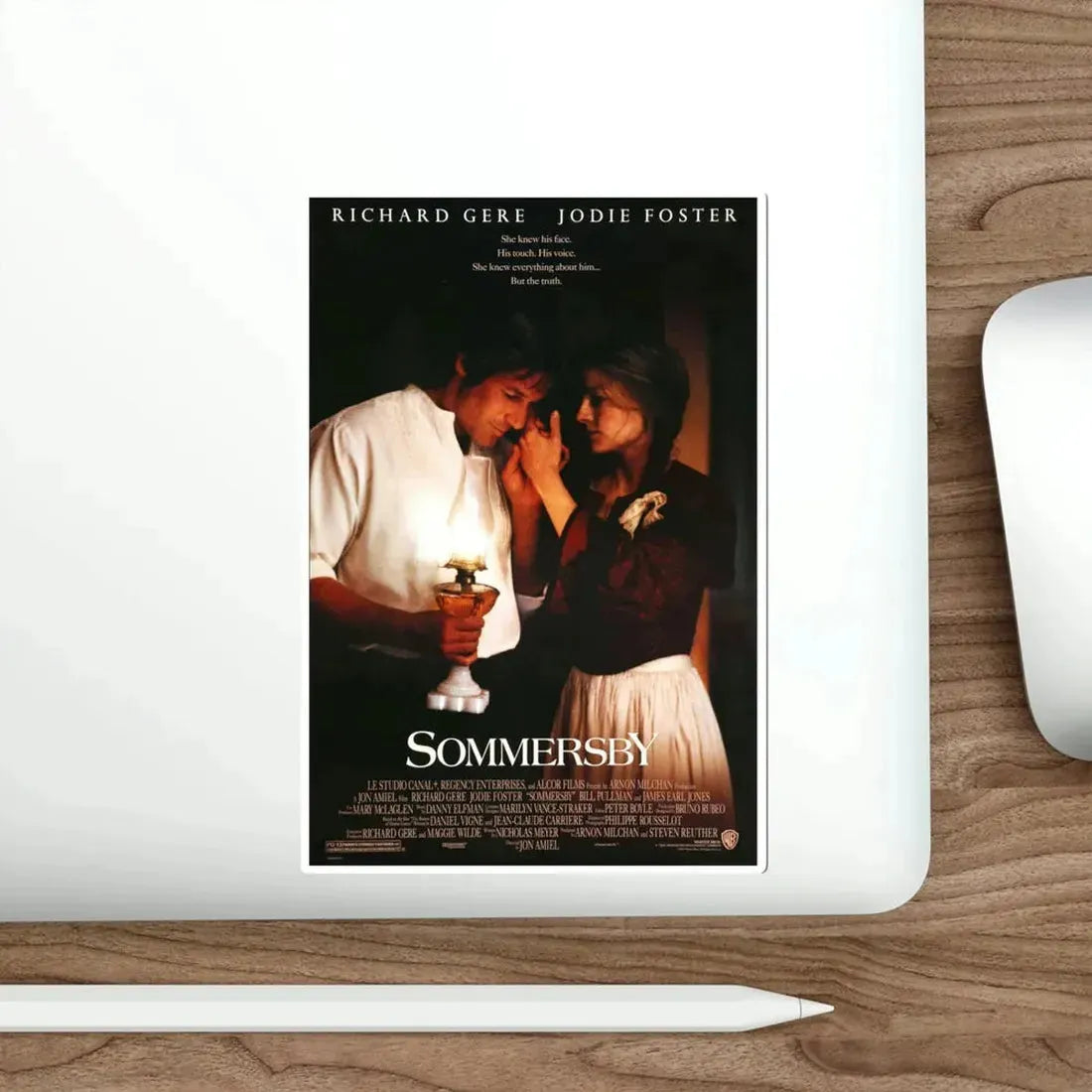 Sommersby 1993 Movie Poster STICKER Vinyl Die-Cut Decal - The Sticker Space