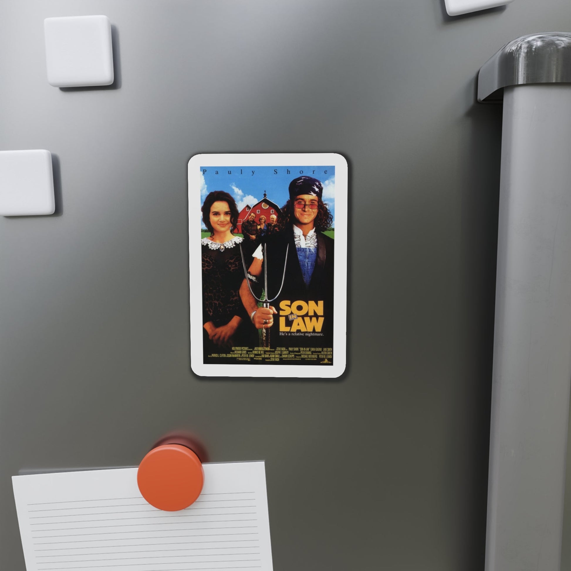 Son in Law 1993 Movie Poster Die-Cut Magnet-The Sticker Space