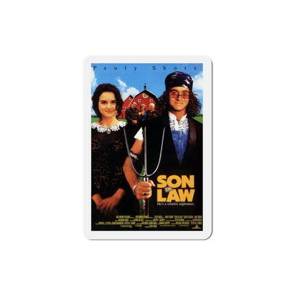 Son in Law 1993 Movie Poster Die-Cut Magnet-3" x 3"-The Sticker Space