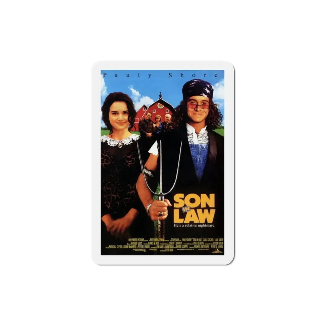 Son in Law 1993 Movie Poster Refrigerator Magnet 3 Inch - The Sticker Space