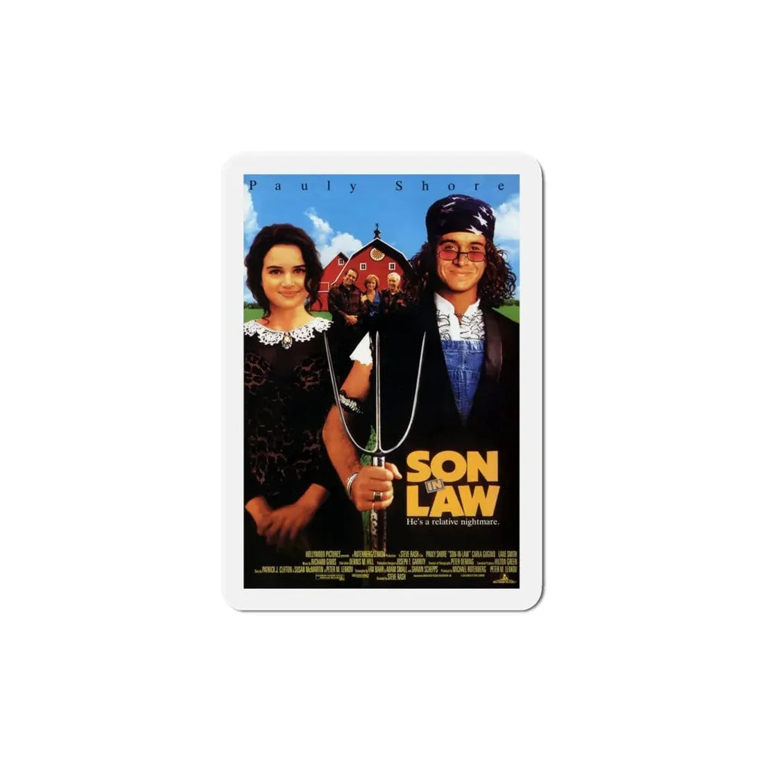 Son in Law 1993 Movie Poster Refrigerator Magnet 6 Inch - The Sticker Space