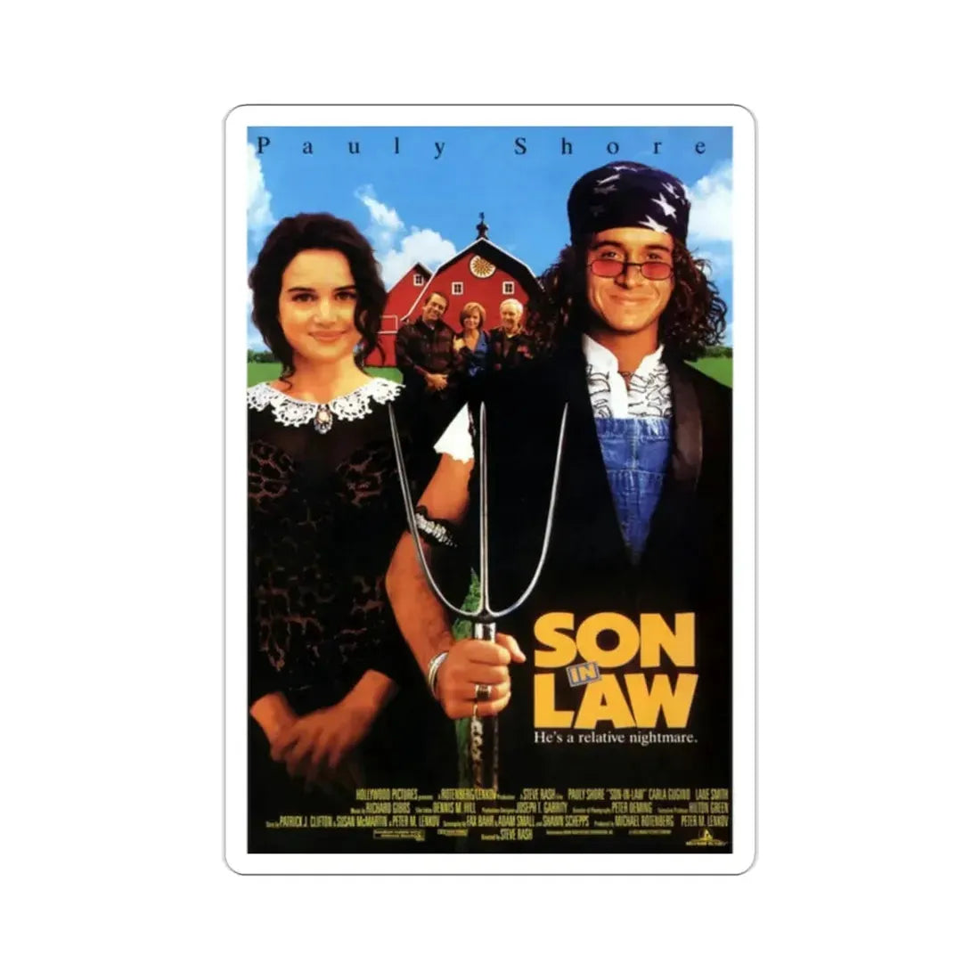 Son in Law 1993 Movie Poster STICKER Vinyl Die-Cut Decal 2 Inch - The Sticker Space