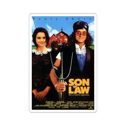 Son in Law 1993 Movie Poster - STICKER Vinyl Kiss-Cut Decal 2 Inch White - The Sticker Space