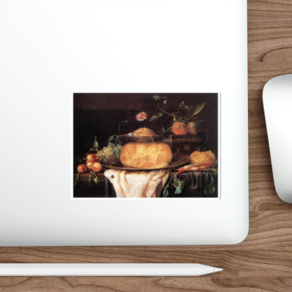 SON, Joris van - Still-Life with Cheese (Artwork) STICKER Vinyl Die-Cut Decal-The Sticker Space